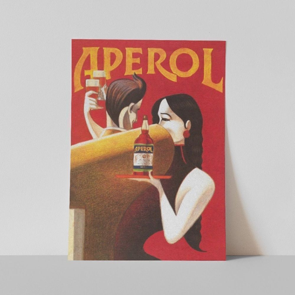 Aperol Vintage Poster Print - Picture 2 of 3